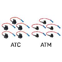 Fusibles Support de fusibles ATC ATM - Ensemble de distribution de fusibles 2x5 pieces Fusibles Support de fusibles ATC ATM - Ensemble de distribution de fusibles 2x5 pieces