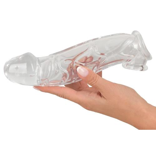 Gaine a penis - Transparent - Taille 23cm