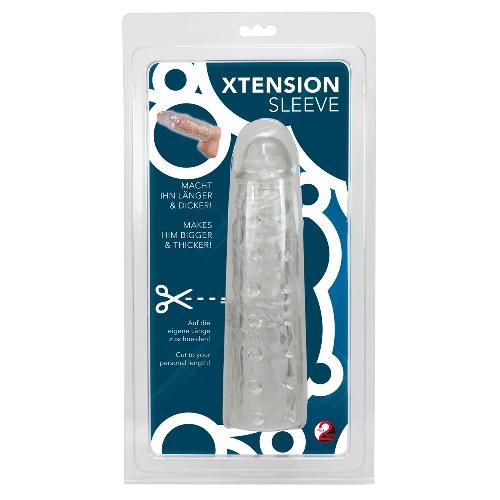 Gaines et Prolongateurs gaine penis XTension transparente