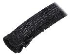 Gaines pour cables Gaine pour cable flexible avec fermeture eclair noir L 2m - 20mm