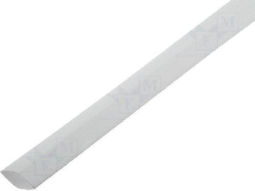 Gaine pour cables Gaine Thermo Retractable 1.6mm-0.8mm blanc polyolefine 5m