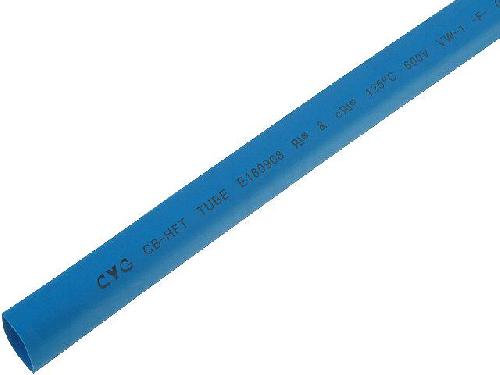 Gaine pour cables Gaine Thermo-Retractable 1.6mm-0.8mm bleu polyolefine 5m