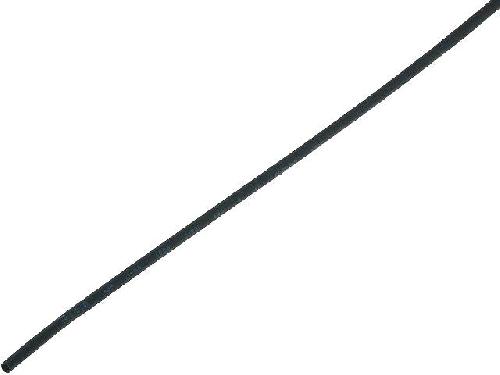 Gaine pour cables Gaine Thermo Retractable 1.6mm-0.8mm noir polyolefine 5x1m
