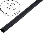 Gaines pour cables Gaine thermoretractable de 50m - 2-1- 12.7mm- noir- polyolefine- -55-125o