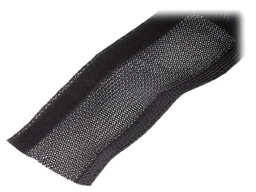 Gaines pour cables Gaine tressee noir L 1.8m