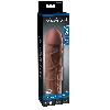 Gaines et Prolongateurs FXT Gaine penis Mega 2 Extension couleur marron
