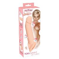 Gaines et Prolongateurs Nature Skin Gaine pour Penis avec extension