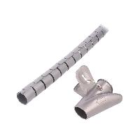 Gaines pour cables Gaine de protection pour faisceau 25mm L 2.5m - Argent