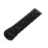 Gaines pour cables Gaine pour cable flexible avec fermeture eclair noir L 1m - 20mm