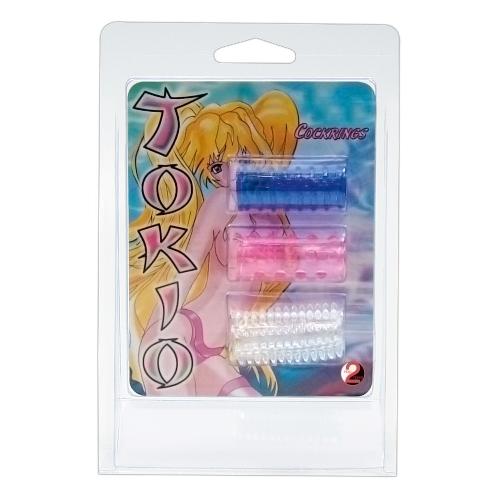 Stimulateurs externes Gaines Tokio Sleeves Silikon par 3