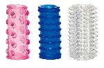 Stimulateurs externes Gaines Tokio Sleeves Silikon par 3