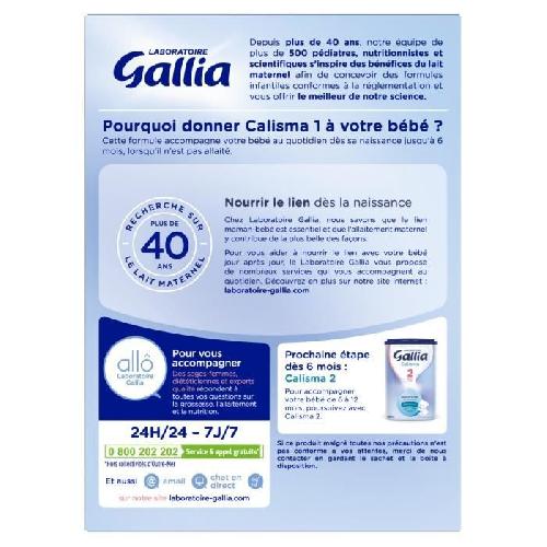 Gallia Calisma 1er Age 1.2kg