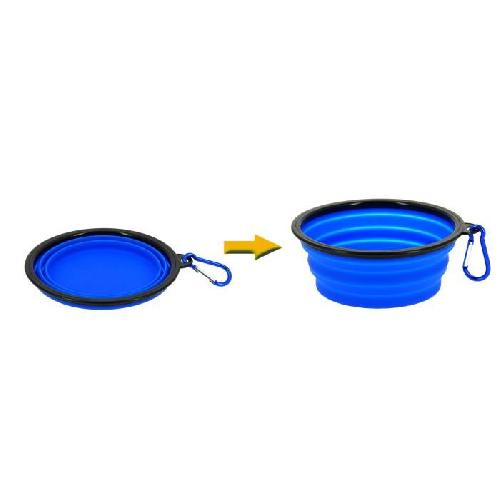 Gamelle - Ecuelle - Accessoire Gamelle pliante compatible avec animaux - fidelami