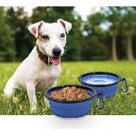 Gamelle - Ecuelle - Accessoire Gamelle pliante compatible avec animaux - fidelami