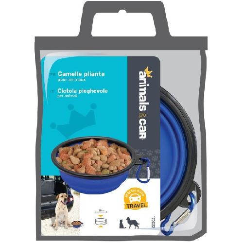 Gamelle - Ecuelle - Accessoire Gamelle pliante compatible avec animaux - fidelami