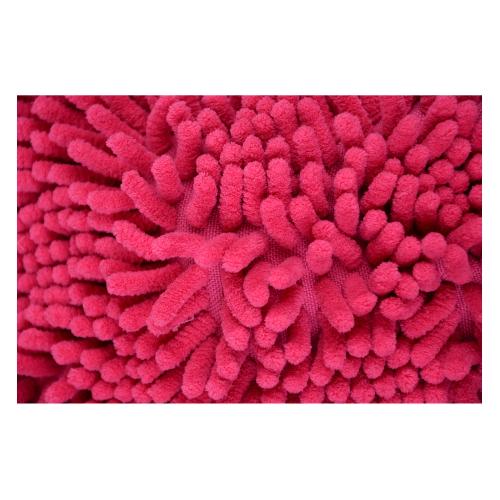 Eponge - Peau De Chamois - Microfibre - Chiffon Gant de lavage en microfibre rouge