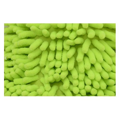 Eponge - Peau De Chamois - Microfibre - Chiffon Gant de lavage en microfibre vert