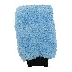 Eponge - Peau De Chamois - Microfibre - Chiffon Gant de lavage microfibre - Bleu