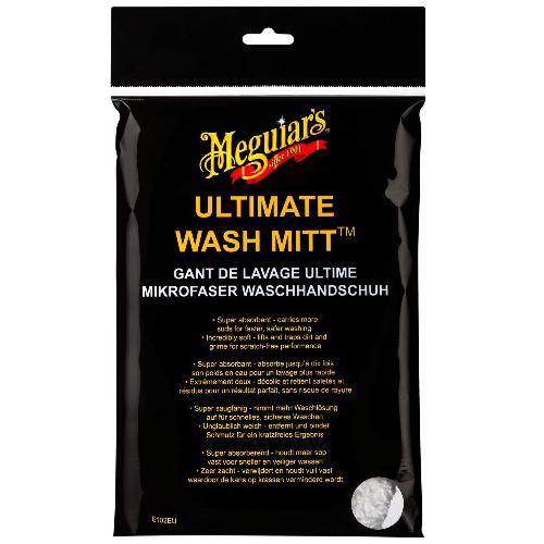 Eponge - Peau De Chamois - Microfibre - Chiffon Gant de Lavage Ultime Meguiars E102 x6