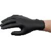 Gants Auto Gants nitrile jetables noirs non poudres T7-8 boite de 100 - taille M