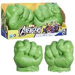 Deguisement - Panoplie De Deguisement Gants fracassants de Hulk. jouet de deguisement. Marvel Avengers