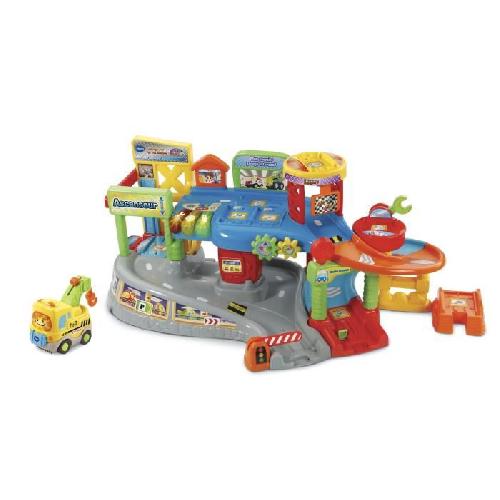 Univers Miniature - Habitation Miniature - Garage Miniature Garage interactif Tut Tut Bolides VTECH - Ethan le pro de la dépanne - Mixte - De 1 a 5 ans