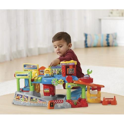 Univers Miniature - Habitation Miniature - Garage Miniature Garage interactif Tut Tut Bolides VTECH - Ethan le pro de la dépanne - Mixte - De 1 a 5 ans