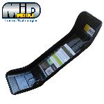 Garde-boue - Bavette Garde boue 8p - 20cm - Noir - L54cm pour une roue