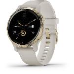 Montre Connectee Sport GARMIN - Venu 2S - Montre connectee - Light Gold - Bracelet beige