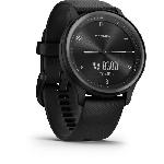 Montre Connectee Sport GARMIN Vivomove Sport - Montre de sport connectée a aiguilles et écran tactile - Noir Slate