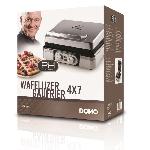 Gaufrier Gaufrier électrique - DOMO DO9149W - Plaques de cuisson épaisses - Revetement antiadhésif