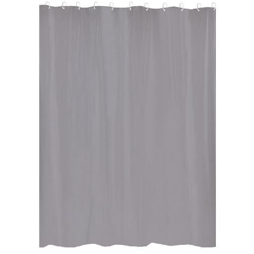 GELCO Rideau de douche First 180 x 200 cm gris