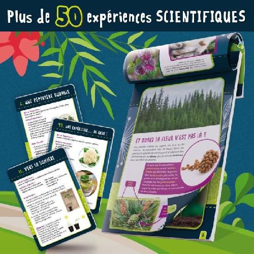 Experience Scientifique - Experience Physique-chimie Génius Science - jeu scientifique - la botanique - LISCIANI