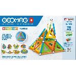 Jeu D'assemblage - Jeu De Construction - Jeu De Manipulation GEOMAG CLASSIC. PANELS SUPERCOLOR 78 pcs. construction magnetique. jeux educatifs. Jouet pour enfants des 5 ans. GMS03