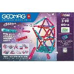 Jeu D'assemblage - Jeu De Construction - Jeu De Manipulation GEOMAG - Ecofriendly 60 pcs Glitter