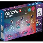 Jeu D'assemblage - Jeu De Construction - Jeu De Manipulation GEOMAG - Ecofriendly 60 pcs Glitter