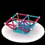 Jeu D'assemblage - Jeu De Construction - Jeu De Manipulation GEOMAG - Ecofriendly 60 pcs Glitter