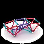 Jeu D'assemblage - Jeu De Construction - Jeu De Manipulation GEOMAG - Ecofriendly 60 pcs Glitter