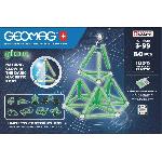 Jeu D'assemblage - Jeu De Construction - Jeu De Manipulation GEOMAG - Ecofriendly 60 pcs Glow