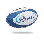 Ballon De Rugby GILBERT Ballon de rugby REPLICA - Agen - Taille Midi