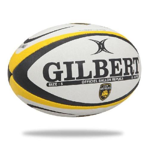 Ballon De Rugby GILBERT Ballon de rugby Replique Club La Rochelle - Taille 5 - Homme