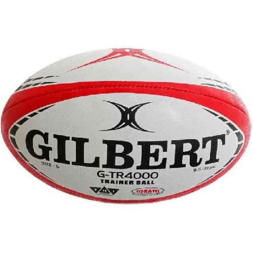 Ballon De Rugby GILBERT Ballon G-TR4000 TRAINER - Taille 3 - Rouge