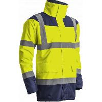 Gilet De Securite - Kit De Securite - Triangle De Securite Blouson de securite haute visibilite - Taille 2XL