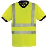 Gilet De Securite - Kit De Securite - Triangle De Securite T-shirt MC col V jaune fluorescent XXL