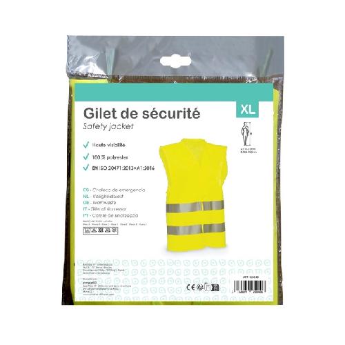 Gilet De Securite - Kit De Securite - Triangle De Securite Gilet jaune securite INCAR - Incar x4