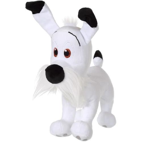 Peluche Gipsy Toys - Idéfix et les Irréductibles - 30cm - Vendu En boîte Cadeau - Blanc Noir