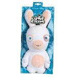 Peluche Gipsy Toys - Lapins Crétins Sonores - Bouche Fermée - 28 cm - Blanc