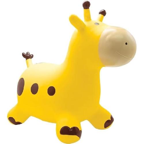 Ballon Sauteur - Baton Sauteur Girafe sauteuse gonflable - Lexibook - 45 cm H - Pompe manuelle incluse - Dés 3 ans