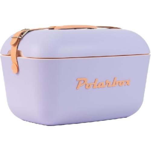 Glaciere Auto - Moto - Bateau Glaciere 20L Mauve Pop details oranges POLARBOX
