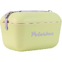 Glaciere Auto - Moto - Bateau Glaciere 12L Vert Lime Pop - logo et sangle violets POLARBOX Glaciere Auto - Moto - Bateau Glaciere 12L Vert Lime Pop - logo et sangle violets POLARBOX